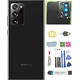 Galaxy Note 20 Ultra Back Glass Cover Housing Door Replacement for Samsung Galaxy Note 20 Ultra 5G + Tools (Note20 Ultra-Mystic Black)