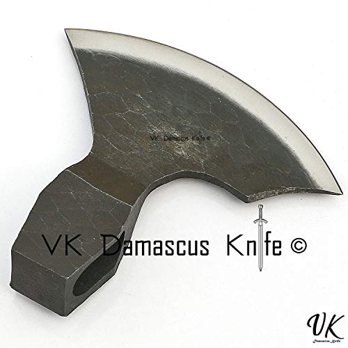 JNR TRADERS Handmade Carbon Steel Axe Hatchet Head Knife VK2093