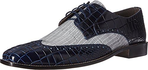 Stacy Adams Men's Giordano Blue/Light Blue Shoe