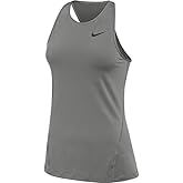 Nike Womens Pro Allover Mesh Tank Top (as1, Alpha, x_l, Regular, Regular, Grey)