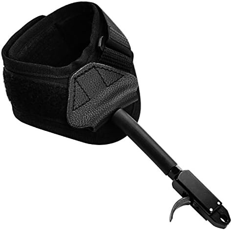 YLSCompound Bow Release Aid Wrist Release Adjustable Comfortable Quick Release Hunting Shooting
