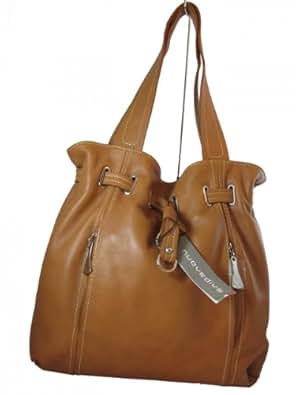 Women's Italian Leather Shoulder/Hand Bag Leather, Made by Italian