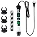 Uniclife Submersible Aquarium Heater 50W with Thermometer and Suction Cup, 10 Gallon