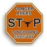 Texas Longhorns Stop Sign