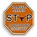 Texas Longhorns Stop Sign