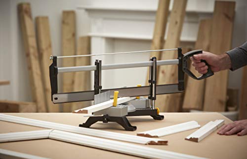 Stanley automatische Gehrungslade aus Metall mit Säge – Feinsäge mit Universalsägeblatt 13 Zähne/Zoll – 30, 45, 60 & 90… – Bild 7