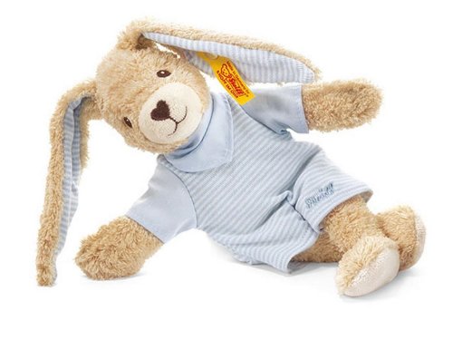 Steiff 237508 Hoppel 20 blau Hase, Medium