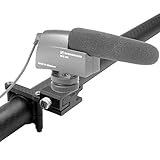 GyroVu Hot Shoe Carbon Fiber Mount for Mounting Microphones/Accessories, DJI Ronin M/MX & Movi Gimbals, Single Version