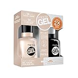 Sally Hansen Miracle Gel Nail Polish, Birthday Suit Duo Pack, 1 Ounce