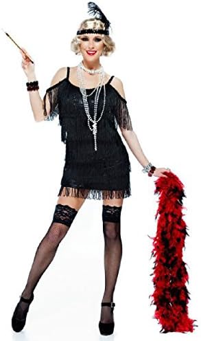 OvedcRay 1920S Roaring 20'S Adult Womens Dazzling Martini Flapper Gatsby Costume Dress