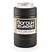 Boroux Jacket-Personal Insulated Can Cooler-Made of Double Wall Vacuum Sealed Stainless Steel with No Slip Grip Technology. Keep your Beer or Beverage Cold for Hours - Black