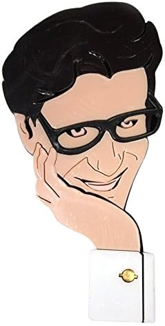 [K-POP Star Fashion Brooch] Yves Saint Laurent Pin Badge Acrylic Brooch Accessories / BIGBANG SHINEE KPOP STAR - Yves Saint Laurent