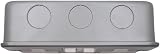 SHPELEC 13A Premium Switched Metal Clad Double Socket 2 Gang BS Standard view 3