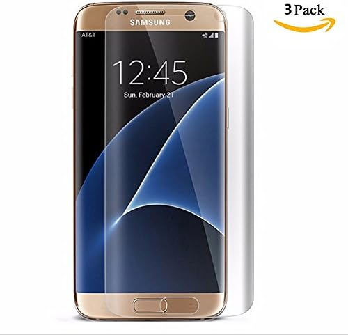 BiBang Galaxy S7 Screen Protector,[Full Coverage] Premium tpu Film [Ultra Clear] [Anti-Fingerprint] Samsung S7 Screen Protector (3 Pack)