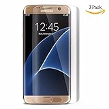 BiBang Galaxy S7edge Screen Protector,[Full Coverage] Premium tpu Film [Ultra Clear] [Anti-Fingerprint] Samsung S7edge Screen Protector (3 Pack)