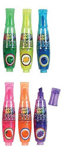 Raymond Geddes Little Bitz Scented Stackable Highlighter, 100 Pack (66991(