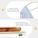 Premium Velvet Hangers - No Shoulder Bumps Suit Hangers with Chrome Hooks,Non Slip Space Saving Clothes Hangers,(Pack of 50) Heavyduty,Rounded Hangers for Sweaters,Coat,Jackets,Pants,Shirts,Dresses