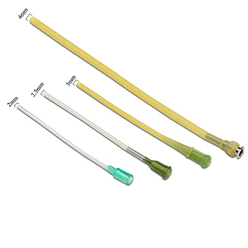 LILYS PET Young Birds Feeding hoses set,used for feeding milk for young birds or feeding medicine for Sick birds (2+2.5+3+4mm hoses)