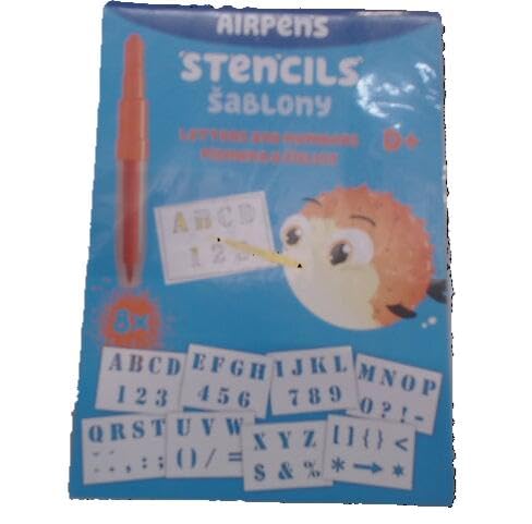 MALINOS 300998 BloPens Stencil Set D Letters