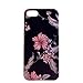 Noctilucent Floral Pattern, Amesica for iPhone 7 Case, iPhone 8 Case, [Perfect Fit], Flex Hybrid PC Material Protective Case Cover for Apple iPhone 7 / iPhone 8 - (4.7 inch)