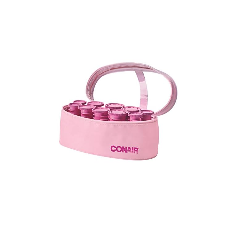 Conair Instant Heat Compact Hot Rollers; Pink
