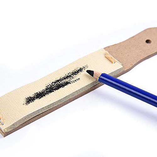 Sandpaper Sharpener - 2 Pieces Sketch Sandpaper Pencil Sharpener Lead Pointer Art Drawing Tool For Children, Students , Artists
