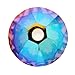 Swarovski Crystal, 5328 Bicone Beads 4mm, 24 Pieces, Capri Blue AB 2X