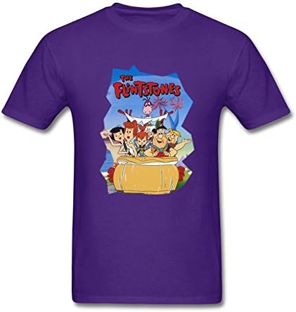 XC4WG Men's The Flintstones T Shirts
