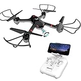 DROCON Training Drone for Beginners with Real-time Video, Wi-Fi FPV Quadcopter Equipped with Headless Mode and One-Key Return, Easy to Fly