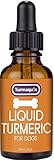 Liquid Turmeric for Dogs - 65x more bioavailable for Hip and Joint Pain, Inflammation, Healthy Skin and Natural Support