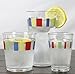 Corelle Coordinates Memphis Acrylic Rock Glasses, 14-Ounce, Set of 6
