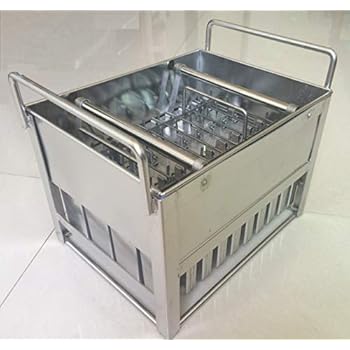 125ml Stainless Steel Ice Pop Mold Popsicle Mold Ice Cream Mould Basket Food Class