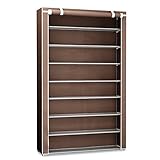 Best 48 Pairs Shoe Rack Organizer Storage Bench - Organize Your Closet Cabinet or Entryway - Easy to Assemble - No Tools Required