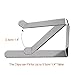 PAXCOO Table Cloth Clips, 30 Pieces Stainless Steel Table Cover Clamps for Indoor & Outdoor Tables Use, Adjustable Table Cloth Holders for Picnics, Parties, Weddings, Dinners, Schools