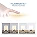 SAVFY Bedside Lamp Light Night, Bluetooth Speaker with LED Touch Sensor and Alarm Clock, Hands-Free Speakerphone with Mic, Best Gift for Men Women Teens Kids Children Sleeping Aid White
