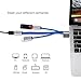 KiWiBiRD USB Type C to USB 3.0 Adapter HUB, 1 x USB-C to USB 3.0 Female, 2X USB-C to USB 2.0 Female, 3-Port USB C OTG HUB for MacBook, MacBook Pro, Google Pixel, Galaxy S8/S9, More USB-C Devices