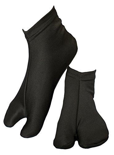 [vigo socks] flip flop socks indoor tabi socks sandal socks black…