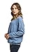 Cherish Brushed Round Drop Shoulder Sweatshirt With Front Pleat T16847