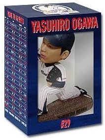 Tokyo Yakult Swallows pitcher Ogawa 2014 bobblehead (winningest version)