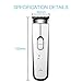 Hair Clippers for Self Cutting and Fashion Stylists,Waterproof Quiet Hair Trimmer for Kids and Men,Rechargeable Wireless Hair Cutting by Dr.HeiZ(White)