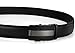 Xhtang Men's Solid Buckle with Automatic Ratchet Leather Belt 35mm Wide 1 3/8