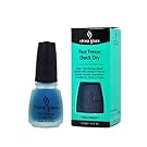 China Glaze Fast FREEZE QUICK DRY TOP COAT Nail Polish 70268 Treatment .5 oz
