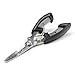 Booms Fishing H1 Fishing Pliers Stainless Steel Tools with Sheath Lanyard 6.7in 3 Color Available