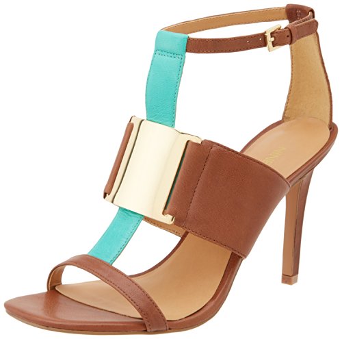 Nine West Kaylen Women's T-Strap Sandals - Metallic Buckle & Padded Comfort - View #14