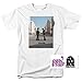 Popfunk Pink Floyd Wish You were Here Rock Album T-Shirt & Stickers - X-Large, White