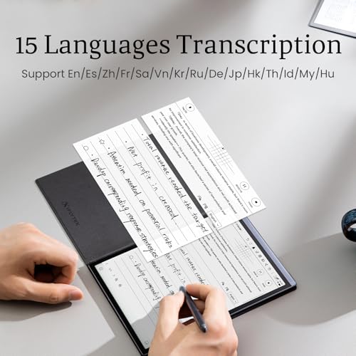 iflytek AINOTE Air 2 Bundle – Stylus Pen & Folio Case, 8.2