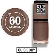 Maybelline Color Show Nail Polish Mauve Kiss 7 ml Transparent Gel-based view 5
