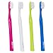 PRO-SYS® Adult Tapered Soft Toothbrush (Colorful 4-Pack) - ADA Accepted, Made with Soft Dupont™ bristles