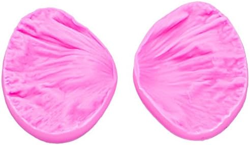 Cake Mold - 3d peony flower petals embossed silicone mold relief fondant cake decorating tools chocolate gumpaste candy clay moulds ft-1028