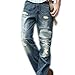 Newfacelook Men's Designer jeans Casual Denim Mens Pant Fashion Trousers MAX